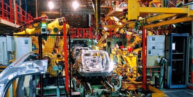 汽車焊裝自動化生產線車間 汽車焊裝自動化生產線車間
